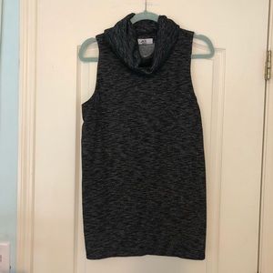 Sleeveless Turtleneck Sweater